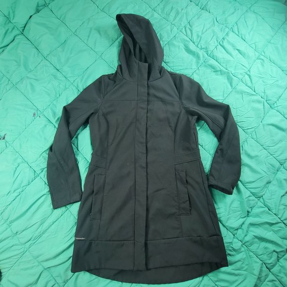 Champion Womens Medium Venture Dry Large Men's Black Zip Up Hooded Jacket - Picture 1 of 10